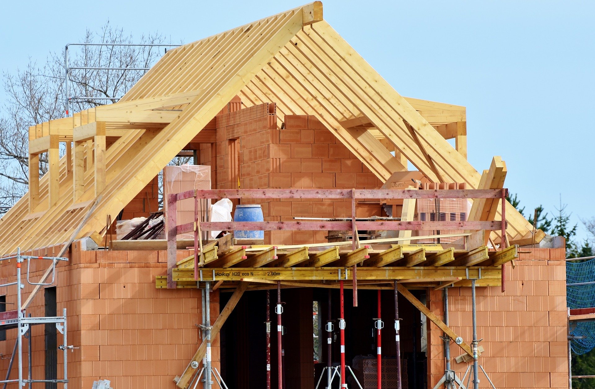 House building site